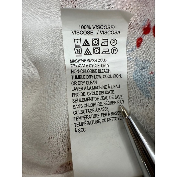 Lucky Brand Women's Sz S/P Floral Fairy Boho Peasant Festival Summer Beachy Work - Picture 7 of 10